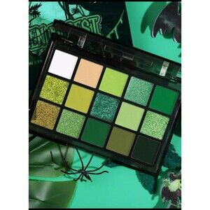 UCANBE Green Forest Professional Makeup Kit 15 Color Palette Face Body Paint